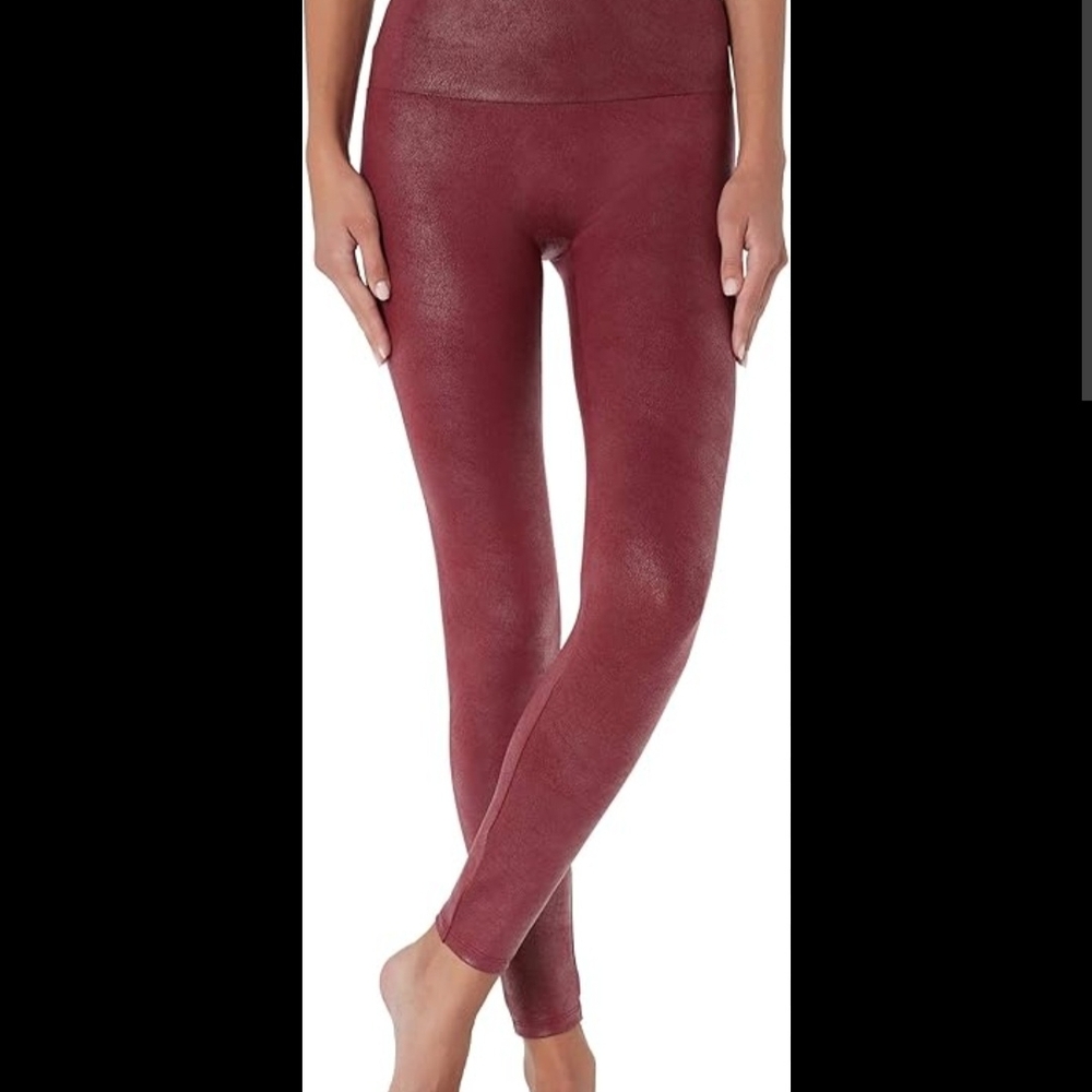 Calzedonia Women's Burgundy Leggings-Size XS-SOLD OUT ONLINE